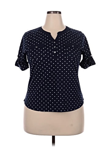 Croft & Barrow Short Sleeve Blouse (view 1)