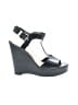 Vince Camuto Black Wedges Size 8 1/2 - photo 1
