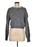 LA Hearts Metallic Gray Pullover Sweater Size M - photo 1