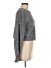 LA Hearts Metallic Gray Pullover Sweater Size M - photo 4