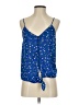 Sienna Sky 100% Polyester Blue Sleeveless Blouse Size S - photo 1