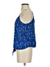 Sienna Sky 100% Polyester Blue Sleeveless Blouse Size S - photo 5