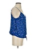Sienna Sky 100% Polyester Blue Sleeveless Blouse Size S - photo 4