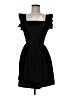 Unbranded 100% Polyester Solid Black Cocktail Dress Size M - photo 1