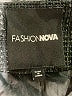 Fashion Nova 100% Polyester Tweed Black Blazer Size 1X - photo 6