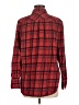 J.Crew 100% Cotton Plaid Red Long Sleeve Button-Down Shirt Size 8 - photo 2