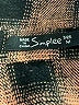 Simplee 100% Polyester Plaid Brown Coat Size M - photo 6