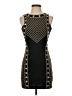 BCBGMAXAZRIA Graphic Black Cocktail Dress Size 0 - photo 1