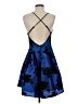 Jump Apparel 100% Polyester Hearts Blue Cocktail Dress Size 5 - photo 2