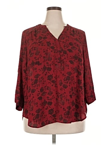 Torrid 3/4 Sleeve Blouse (view 1)