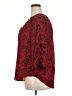 Torrid 100% Polyester Burgundy 3/4 Sleeve Blouse Size 2X Plus (2) - photo 5