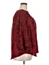 Torrid 100% Polyester Burgundy 3/4 Sleeve Blouse Size 2X Plus (2) - photo 4