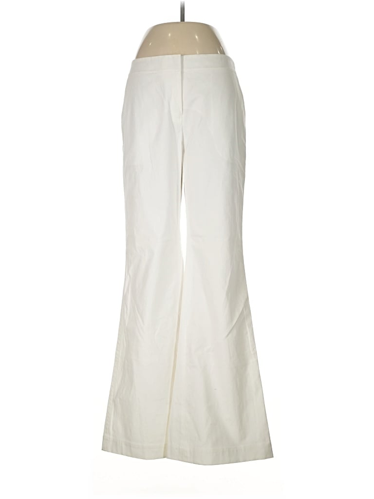 Pre-owned Lafayette 148 Dress Pants In White