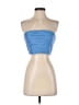 Shein Blue Tube Top Size 6 - photo 1