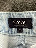 NYDJ Hearts Blue Jeans Size 2 - photo 4