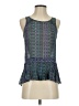 American Eagle Outfitters 100% Polyester Purple Green Sleeveless Top Size XS - photo 1