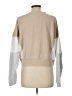 feat Color Block Tan Sweatshirt Size L - photo 2