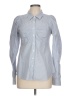 Veronica Beard 100% Cotton Blue Long Sleeve Button-Down Shirt Size 10 - photo 1