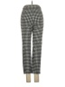 Lulus Houndstooth Black Casual Pants Size S - photo 2