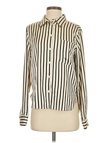 Line & Dot Long Sleeve Blouse (view 1)