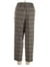 Ann Taylor LOFT Plaid Gray Casual Pants Size L - photo 2
