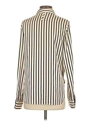 Line & Dot Long Sleeve Blouse (view 2)
