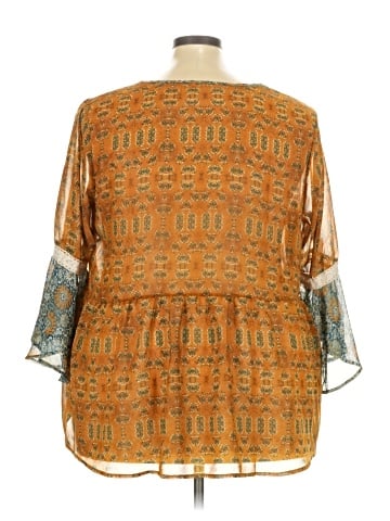 Maurices 3/4 Sleeve Blouse (view 2)