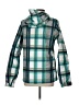 Empyre 100% Polyester Plaid Teal Jacket Size S - photo 2