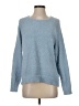 Copper Key 100% Polyester Solid Blue Pullover Sweater Size S - photo 1