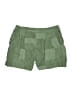 J.Crew Color Block Green Cargo Shorts Size 6 - photo 1