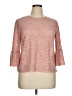 Zara Pink 3/4 Sleeve Top Size XL - photo 1