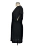 Unbranded Solid Black Cocktail Dress Size L (estimated) - photo 5
