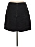 Old Navy 100% Polyester Solid Black Casual Skirt Size 8 - photo 2