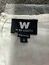 W by Worth Floral White Silver Formal Skirt Size 8 - photo 4
