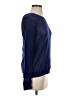 Christopher Fischer 100% Cashmere Blue Cashmere Pullover Sweater Size S - photo 4