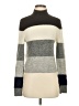 Equipment Color Block Gray Turtleneck Sweater Size XS - photo 1