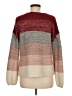 Knox Rose Color Block Red Pullover Sweater Size M - photo 2