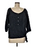 Gap Black 3/4 Sleeve Blouse Size M - photo 1