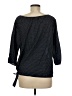 Gap Black 3/4 Sleeve Blouse Size M - photo 2