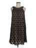AGB 100% Polyester Polka Dots Black Cocktail Dress Size 8 - photo 1
