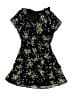 Bardot 100% Polyester Print Black Dress Size 14 - photo 1