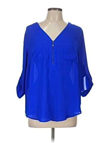 Torrid 3/4 Sleeve Blouse (view 1)