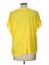 Lane Bryant Yellow Short Sleeve Top Size 10 - 12 Plus - photo 2