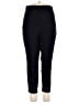 Avenue Solid Black Casual Pants Size 3X - photo 1