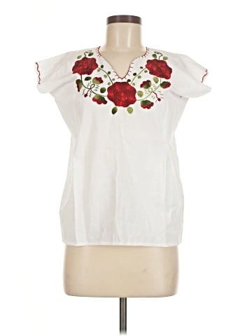 Unbranded Short Sleeve Blouse (view 1)