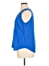 EMALINE 100% Rayon Blue Sleeveless T-Shirt Size XL - photo 5