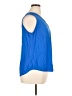 EMALINE 100% Rayon Blue Sleeveless T-Shirt Size XL - photo 4