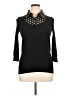 Rafaella Black Silk Pullover Sweater Size 1X - photo 1
