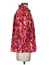 Michelle McDowell 100% Polyester Print Orange 3/4 Sleeve Blouse Size XS - photo 4