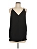 Ann Taylor LOFT 100% Polyester Black Sleeveless Blouse Size M - photo 1